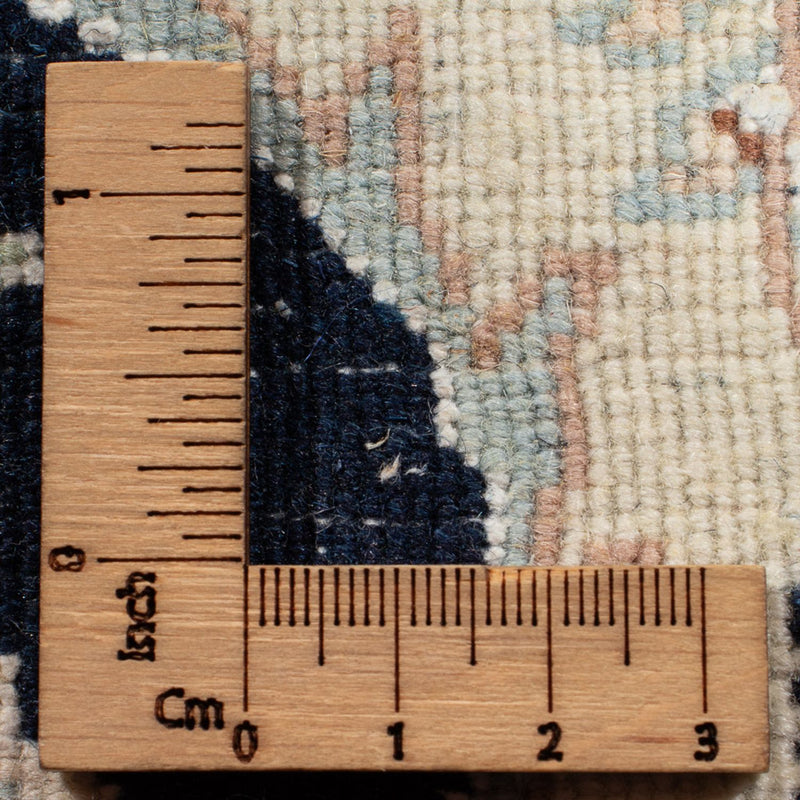 Runner Perser Rug - Nain - Premium - 339 x 86 cm - dark blue