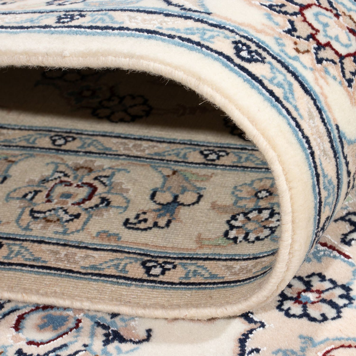 Runner Perser Rug - Nain - Premium - 343 x 84 cm - cream