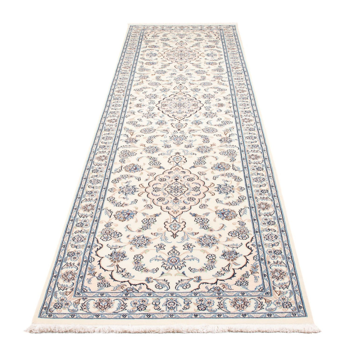 Runner Perser Rug - Nain - Premium - 343 x 84 cm - cream