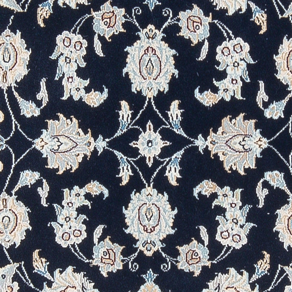 Runner Perser Rug - Nain - Premium - 304 x 81 cm - dark blue