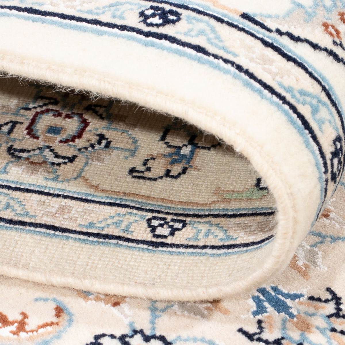 Runner Perser Rug - Nain - Premium - 345 x 84 cm - cream