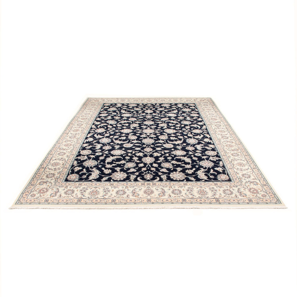 Perser Rug - Nain - Premium - 342 x 248 cm - dark blue