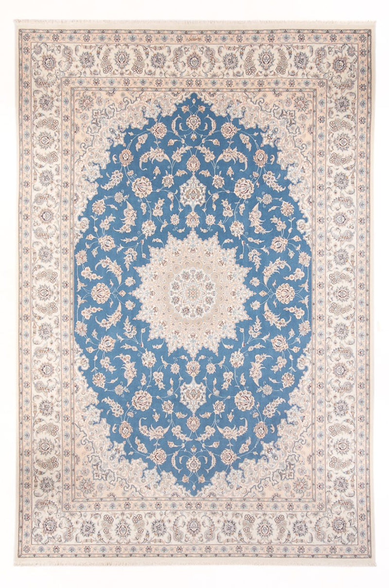 Perser Rug - Nain - Premium - 348 x 245 cm - light blue