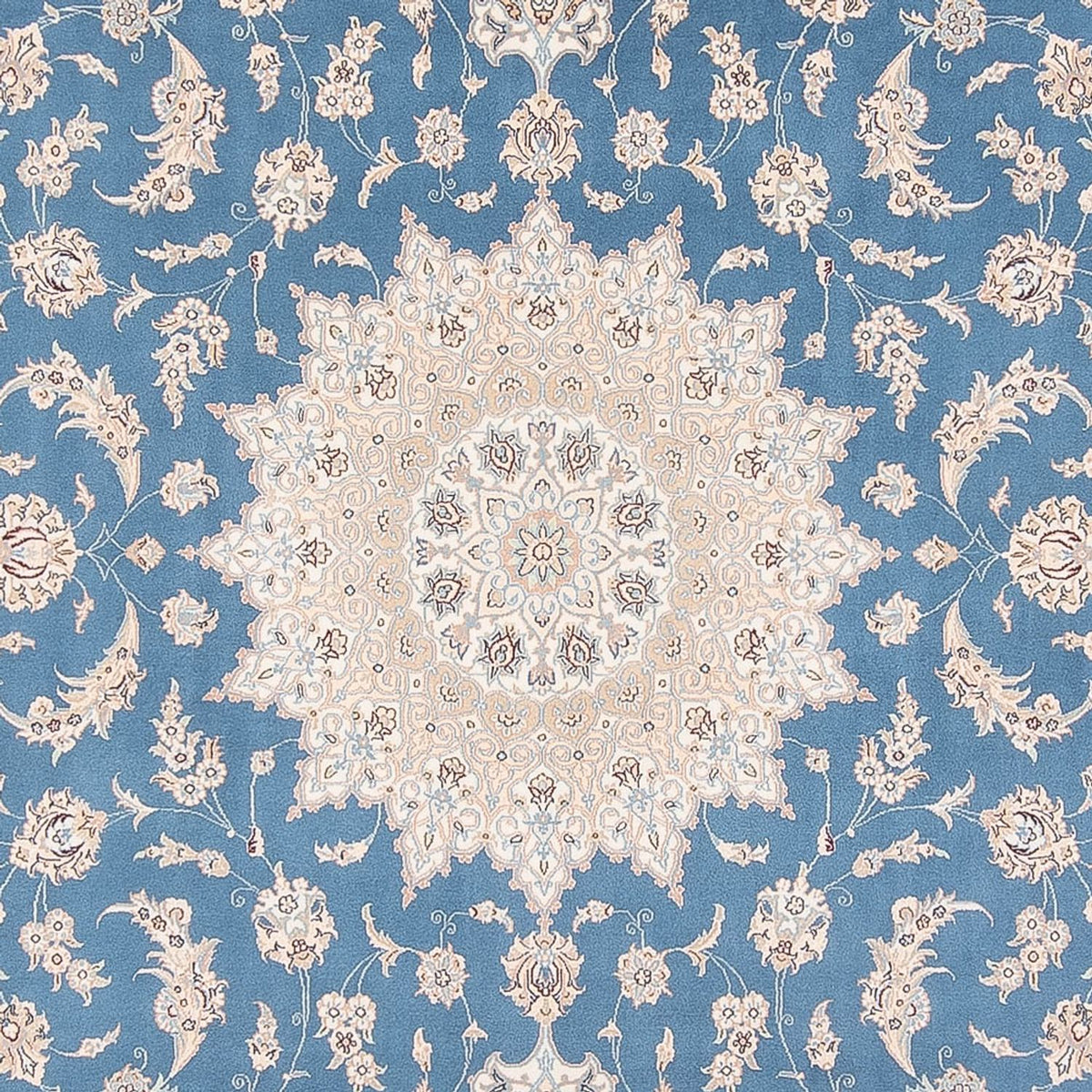 Perser Rug - Nain - Premium - 348 x 245 cm - light blue