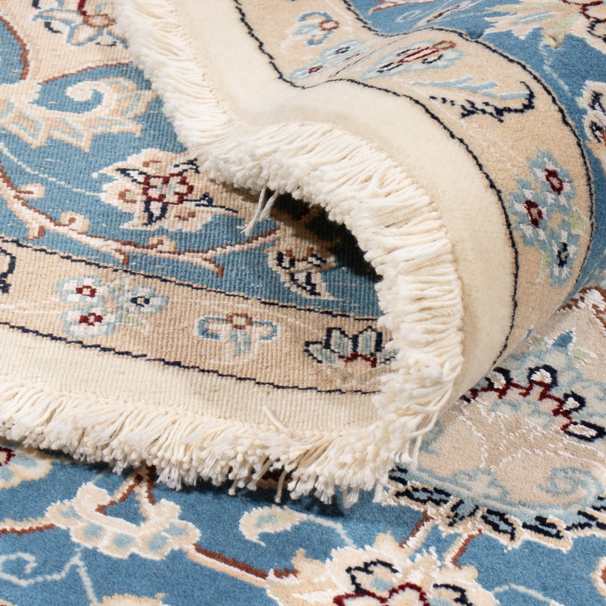 Perser Rug - Nain round  - 197 x 196 cm - cream