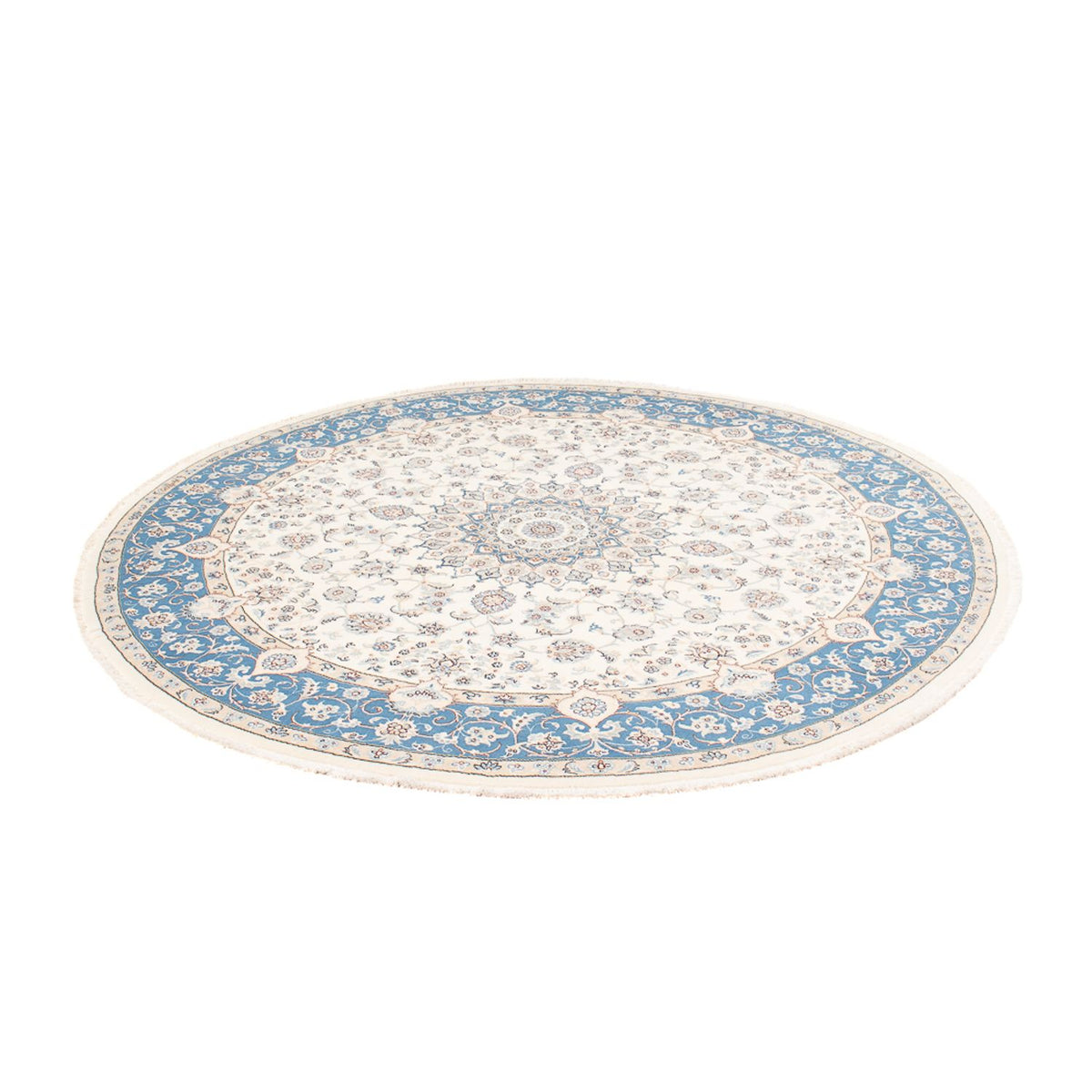 Perser Rug - Nain round  - 197 x 196 cm - cream