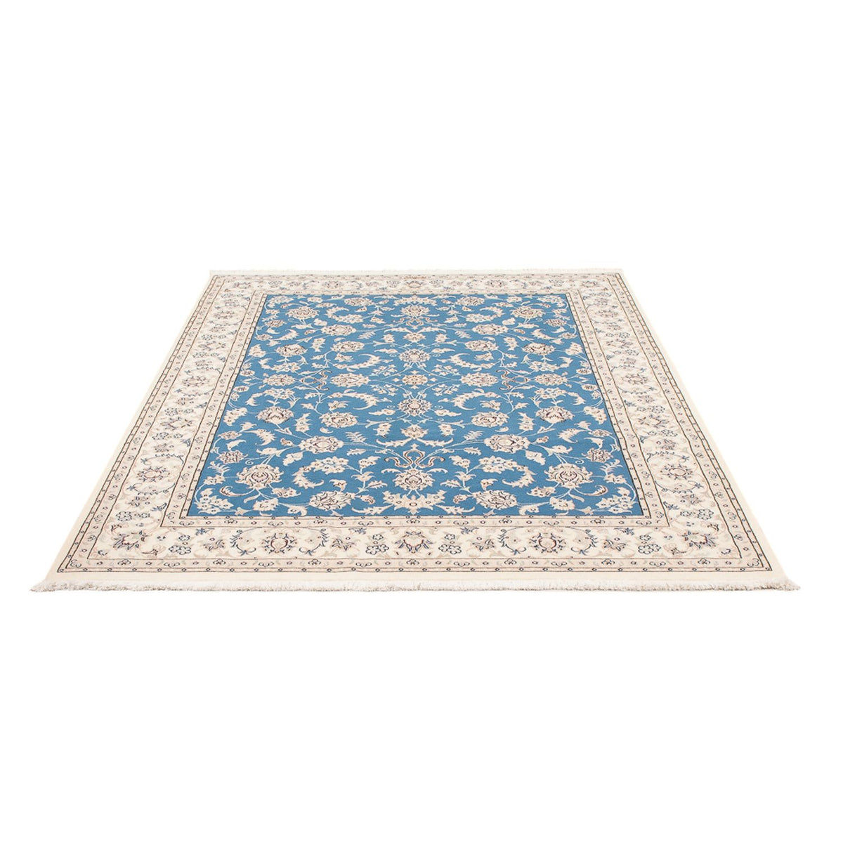 Perser Rug - Nain - Premium - 200 x 148 cm - blue