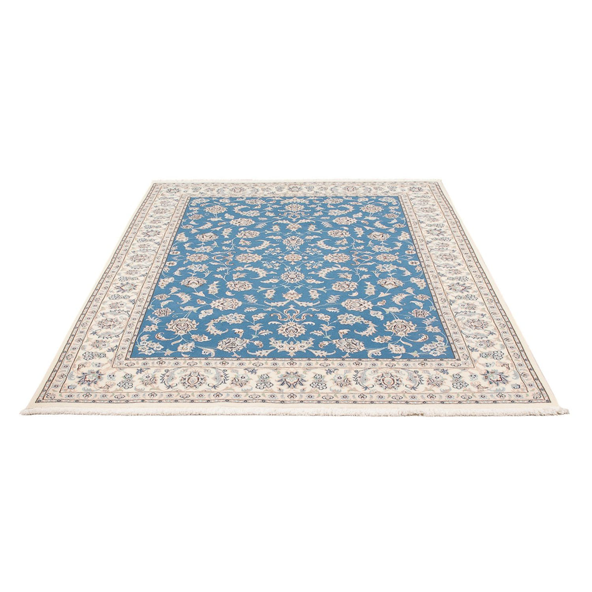 Perser Rug - Nain - Premium - 203 x 150 cm - blue