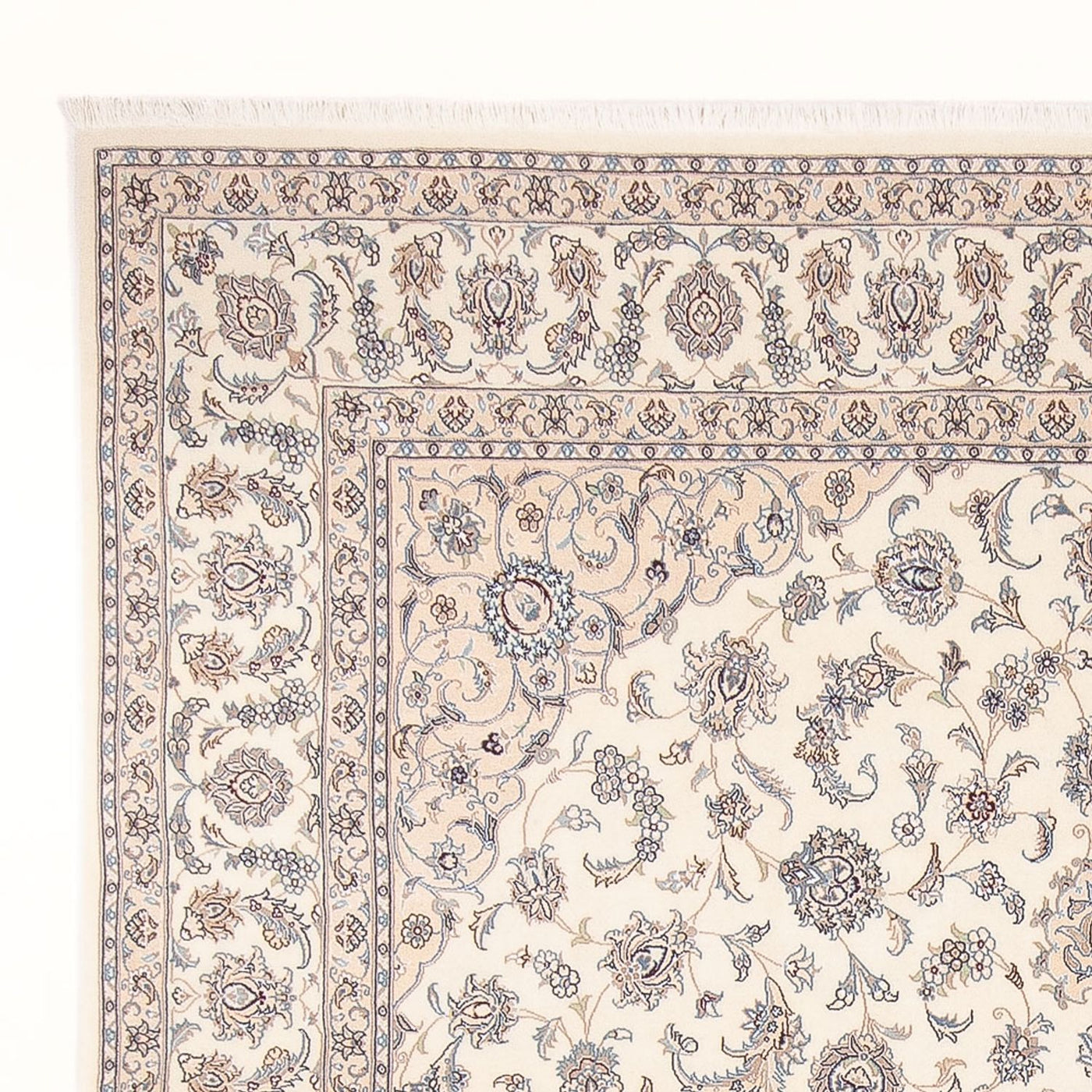 Perserteppich - Nain - Premium - 297 x 250 cm - creme