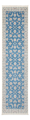 Runner Perser Rug - Nain - Premium - 300 x 84 cm - blue