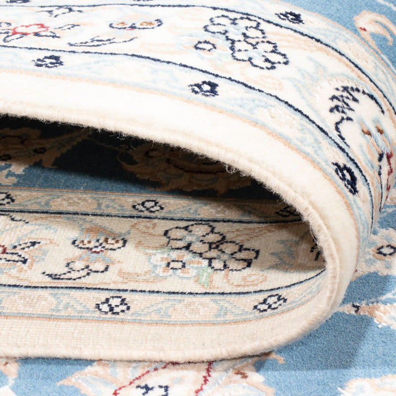 Runner Perser Rug - Nain - Premium - 300 x 84 cm - blue