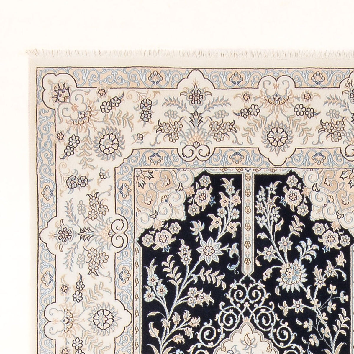 Perser Rug - Nain - Premium - 297 x 200 cm - dark blue