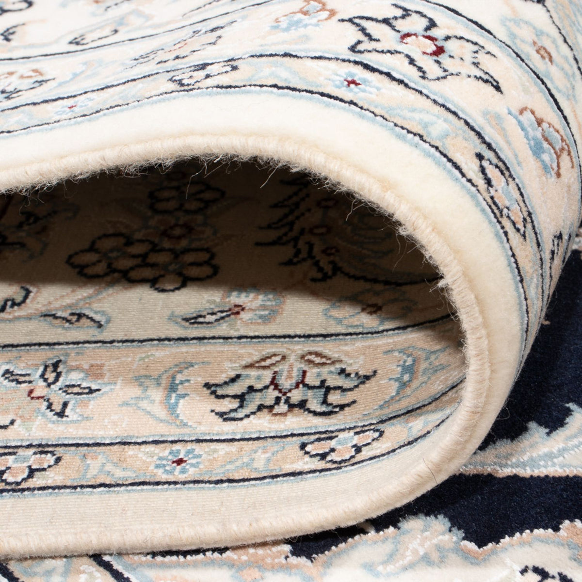 Perser Rug - Nain - Premium - 296 x 247 cm - dark blue