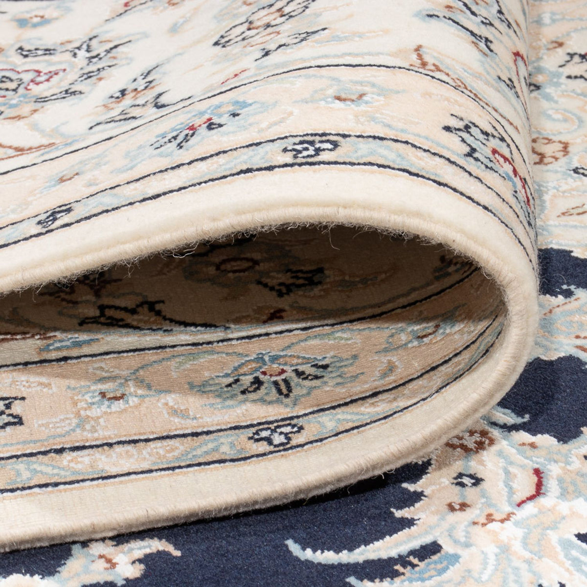 Perser Rug - Nain - Premium - 351 x 247 cm - dark blue