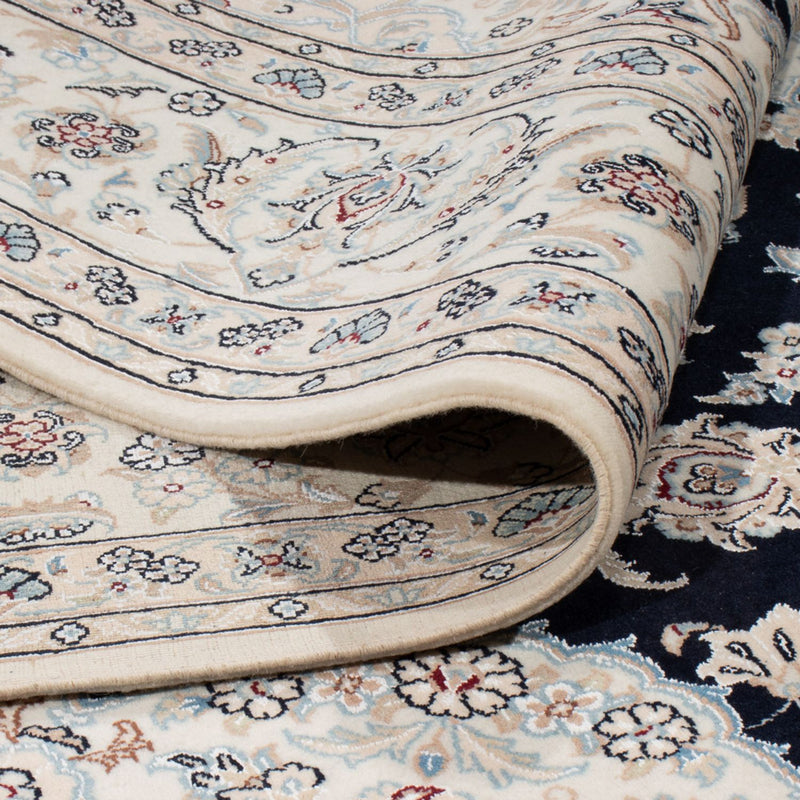 Perser Rug - Nain - 266 x 223 cm - dark blue