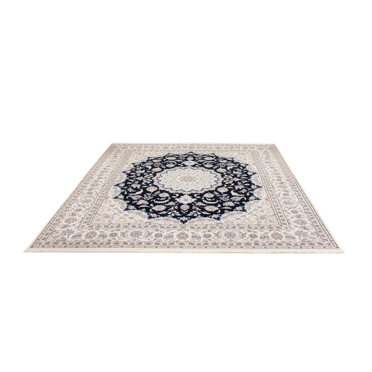 Perser Rug - Nain - 266 x 223 cm - dark blue
