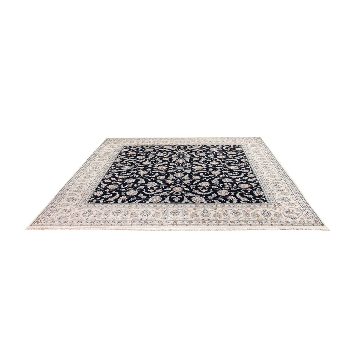 Perser Rug - Nain - 265 x 247 cm - dark blue