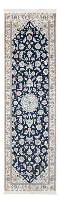 Runner Perser Rug - Nain - Premium - 246 x 80 cm - dark blue