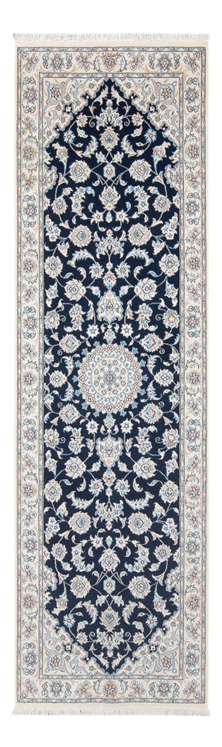 Runner Perser Rug - Nain - Premium - 246 x 80 cm - dark blue