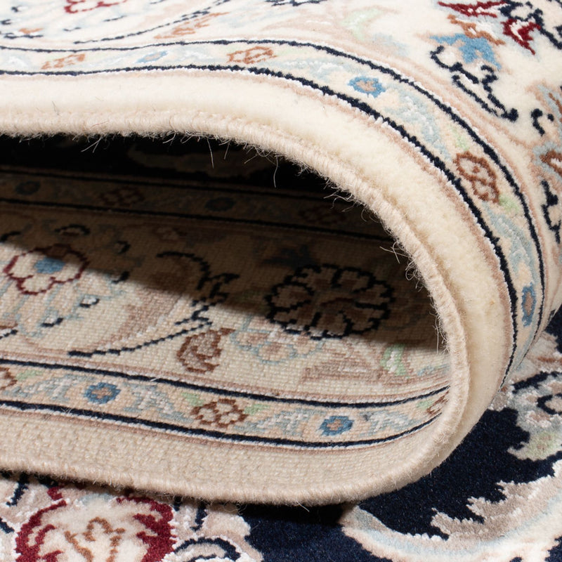 Runner Perser Rug - Nain - Premium - 392 x 87 cm - dark blue