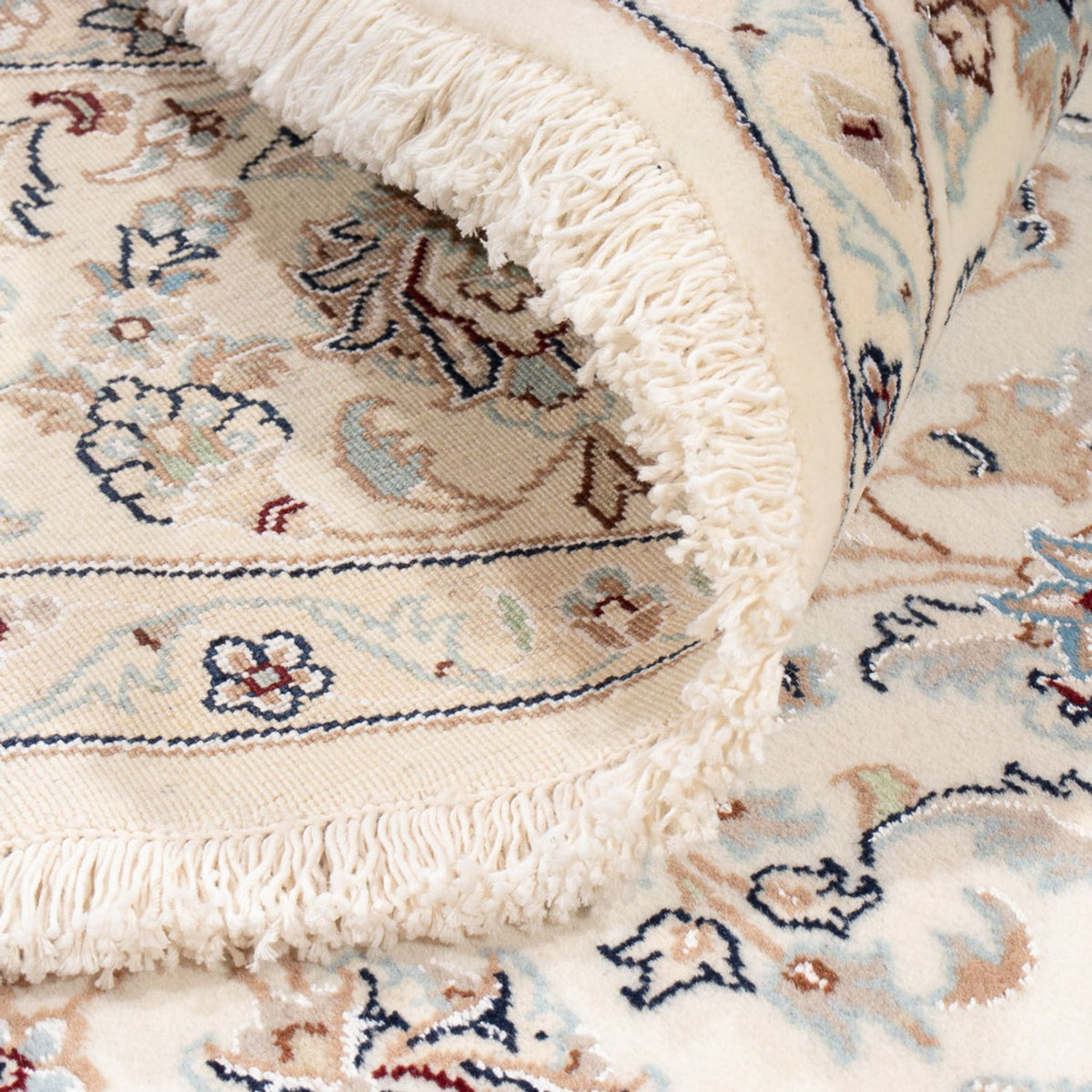 Perser Rug - Nain round  - 203 x 200 cm - cream