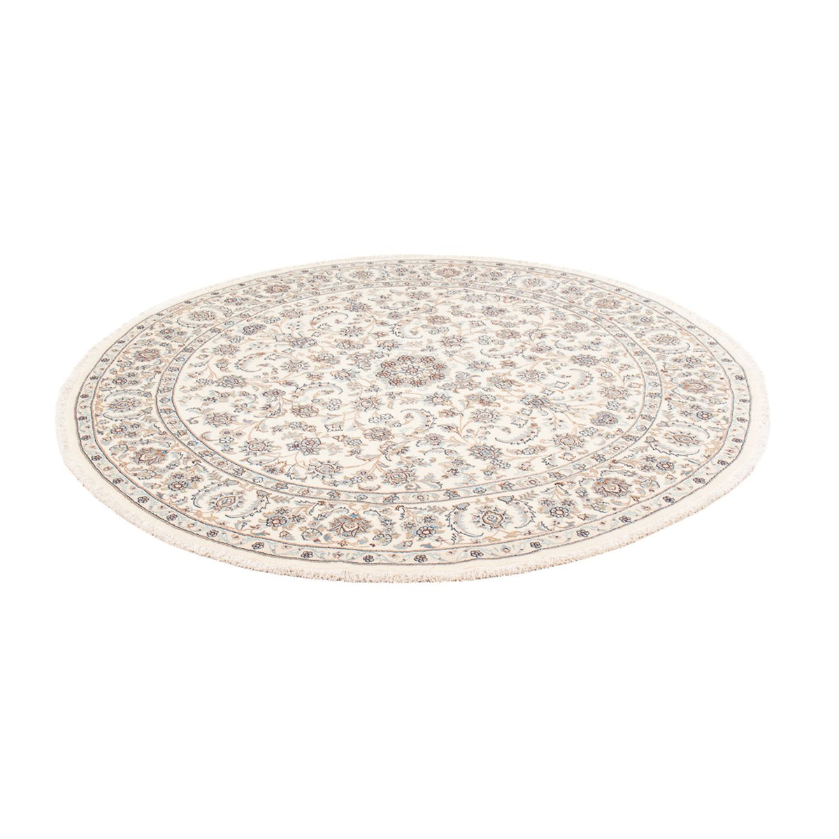 Perser Rug - Nain round  - 203 x 200 cm - cream