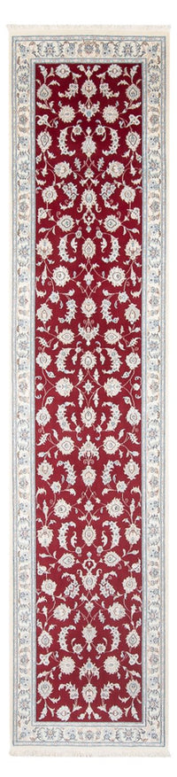 Runner Perser Rug - Nain - Premium - 346 x 86 cm - red