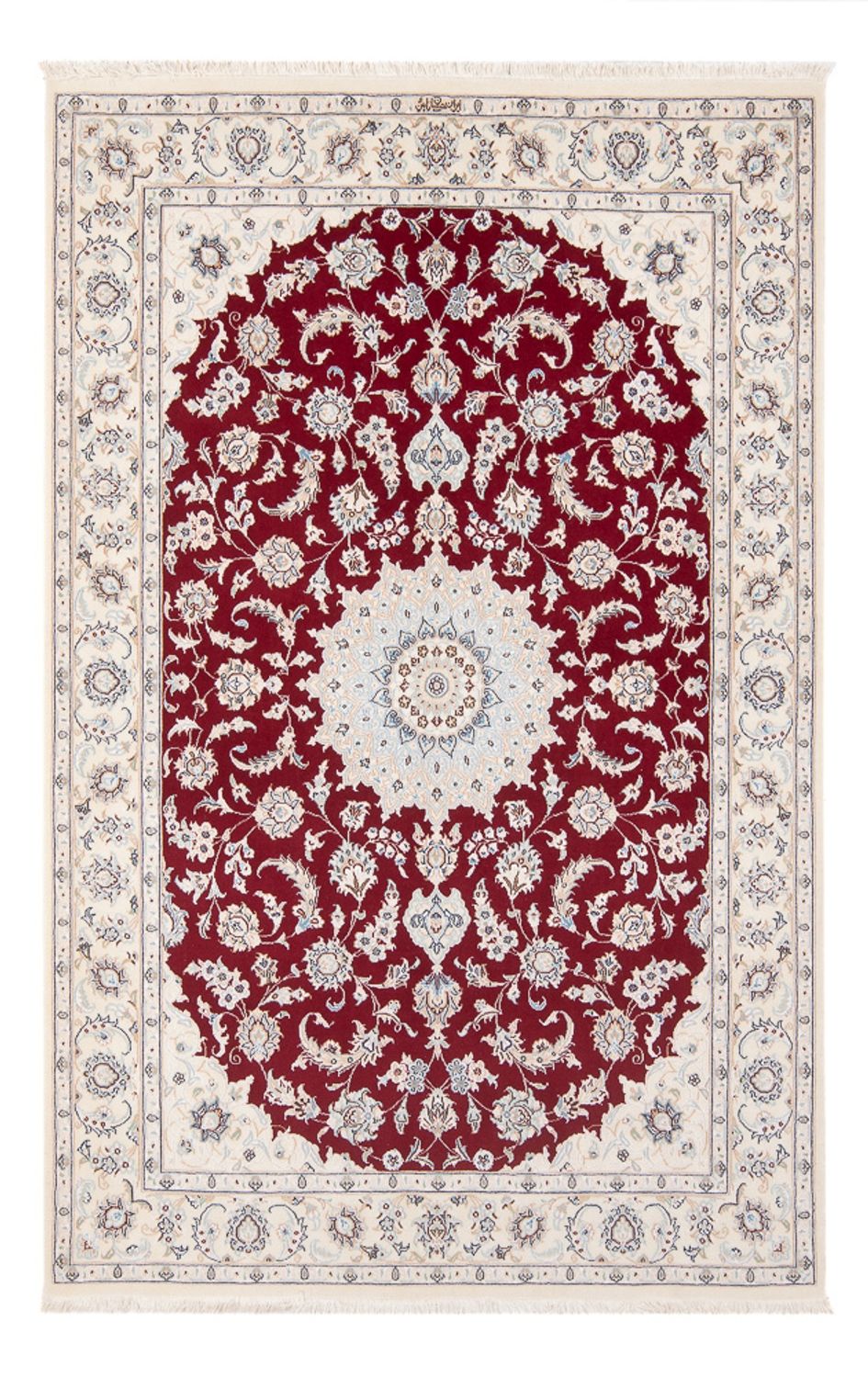 Perser Rug - Nain - Premium - 205 x 135 cm - red
