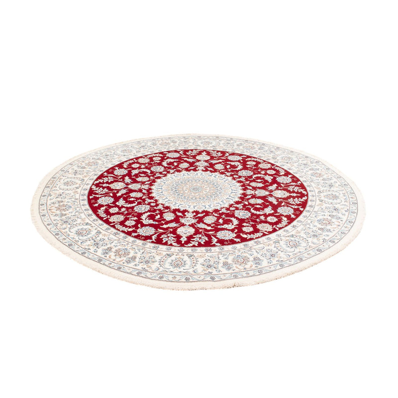 Perser Rug - Nain round  - 200 x 200 cm - red