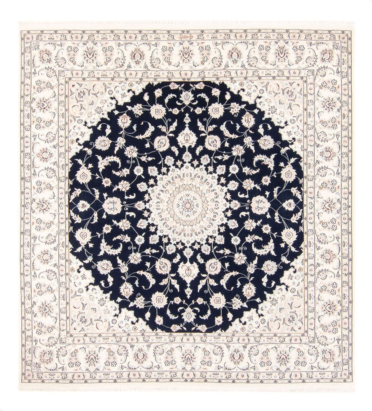 Perser Rug - Nain square  - 210 x 200 cm - dark blue