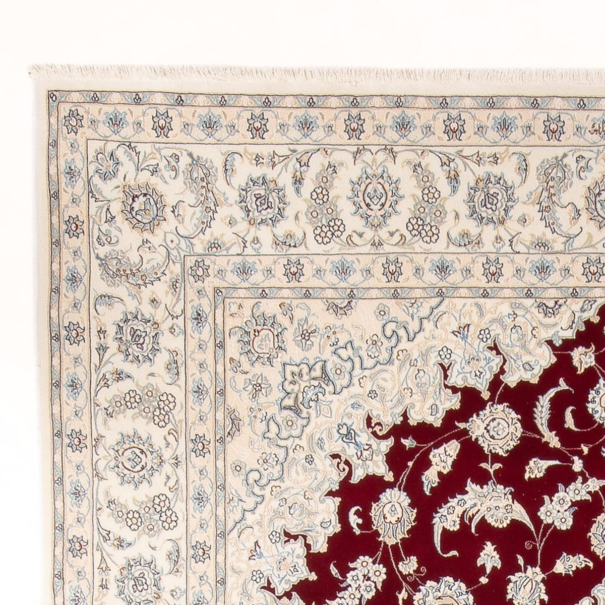 Perser Rug - Nain - Premium - 351 x 249 cm - red