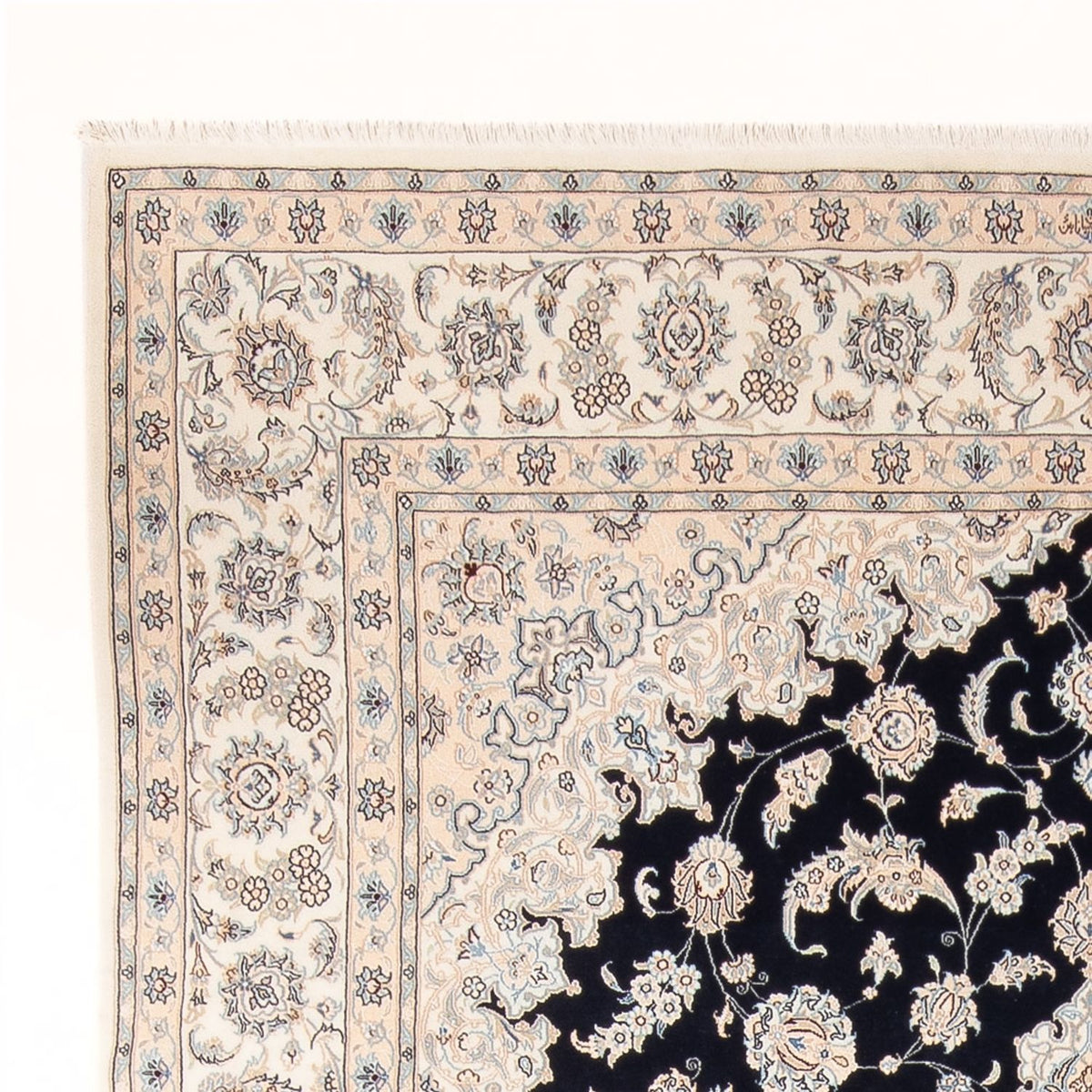 Perser Rug - Nain - Premium - 344 x 245 cm - dark blue