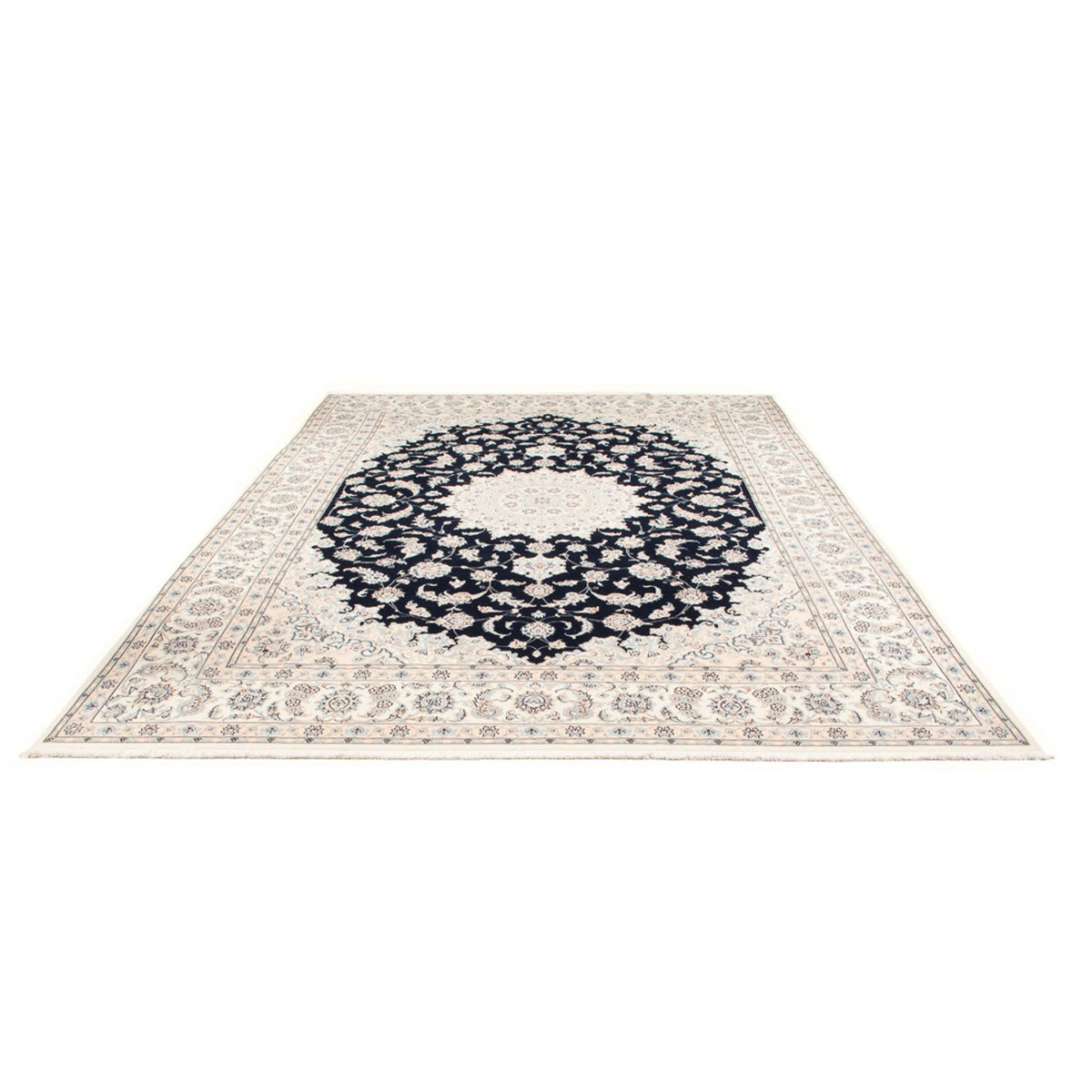 Perser Rug - Nain - Premium - 344 x 245 cm - dark blue