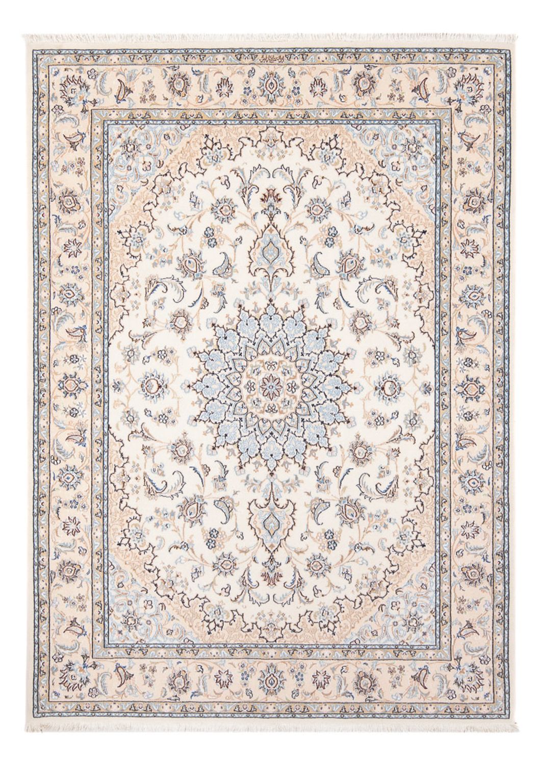 Perser Rug - Nain - Premium - 205 x 149 cm - cream