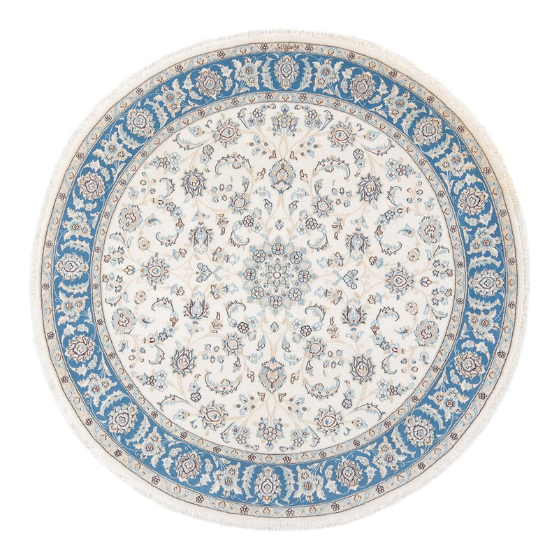 Perser Rug - Nain - Premium round  - 149 x 149 cm - cream