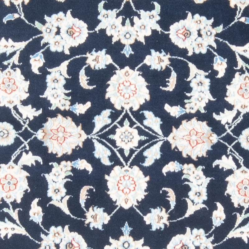 Runner Perser Rug - Nain - Royal - 203 x 80 cm - dark blue