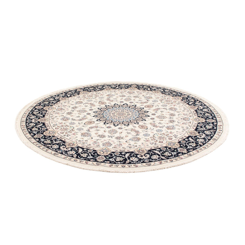 Perser Rug - Nain round  - 200 x 200 cm - cream