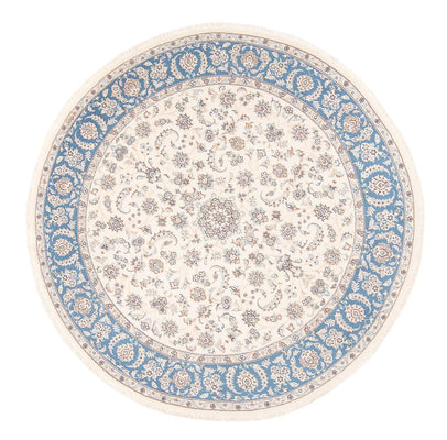 Perser Rug - Nain round  - 200 x 200 cm - cream