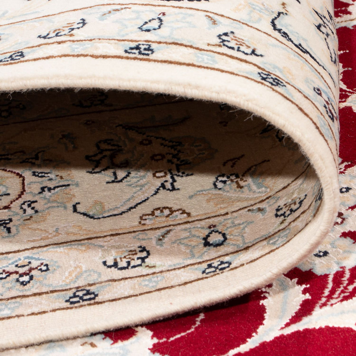 Perser Rug - Nain - Premium - 294 x 200 cm - red