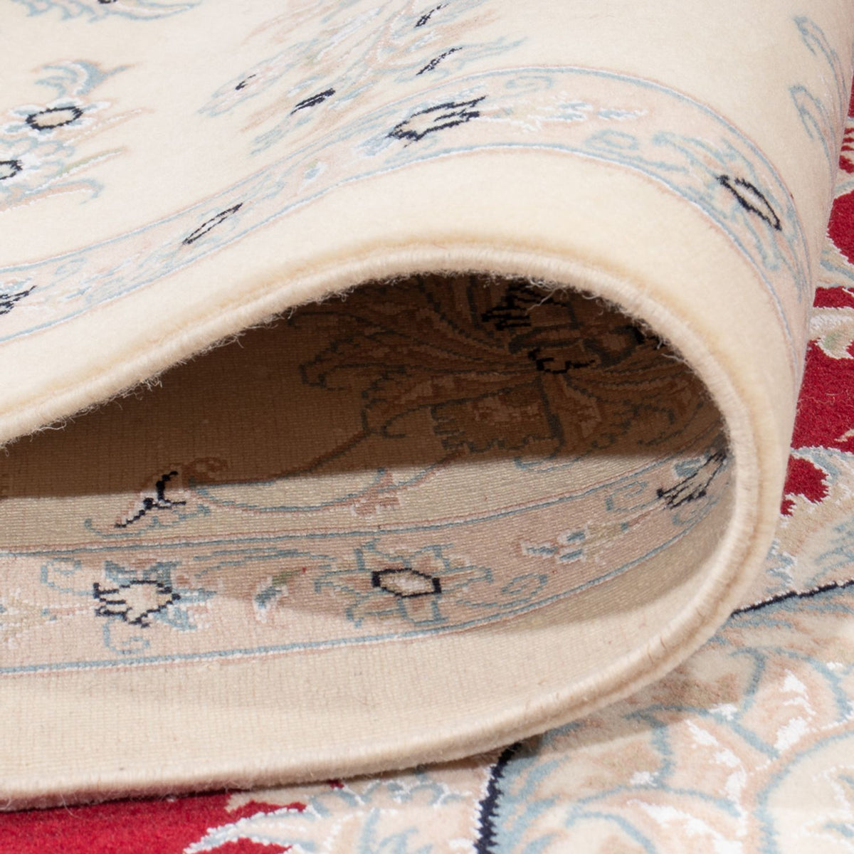 Perser Rug - Nain - Premium - 291 x 247 cm - red