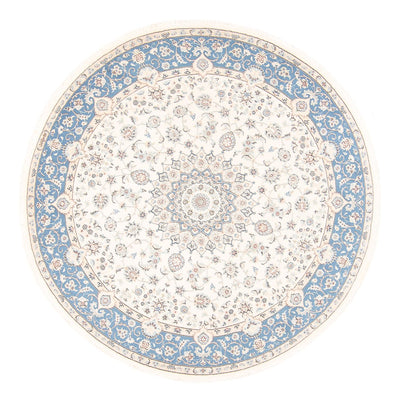 Perser Rug - Nain round  - 200 x 200 cm - cream