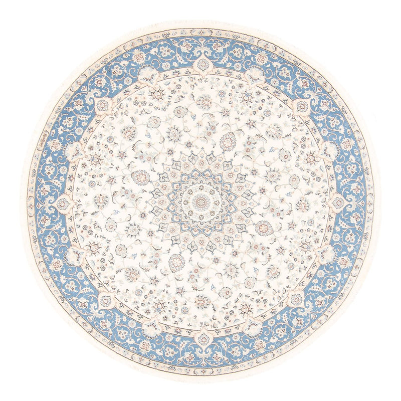 Perser Rug - Nain round  - 200 x 200 cm - cream