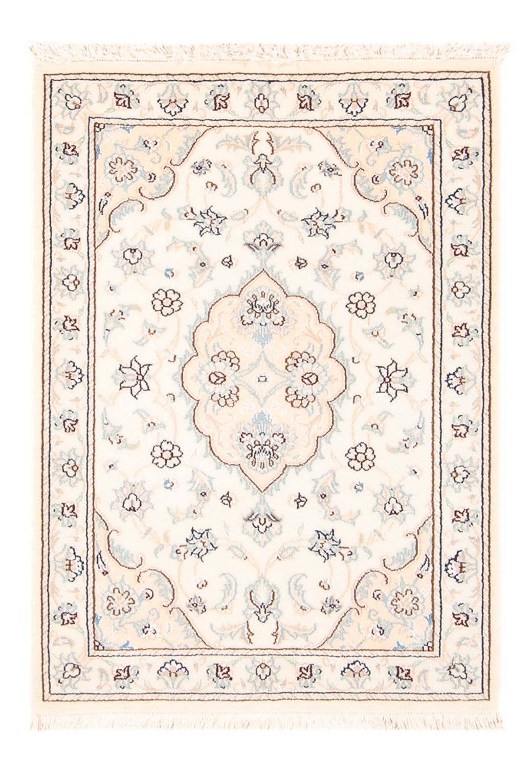 Perser Rug - Nain - 91 x 60 cm - beige