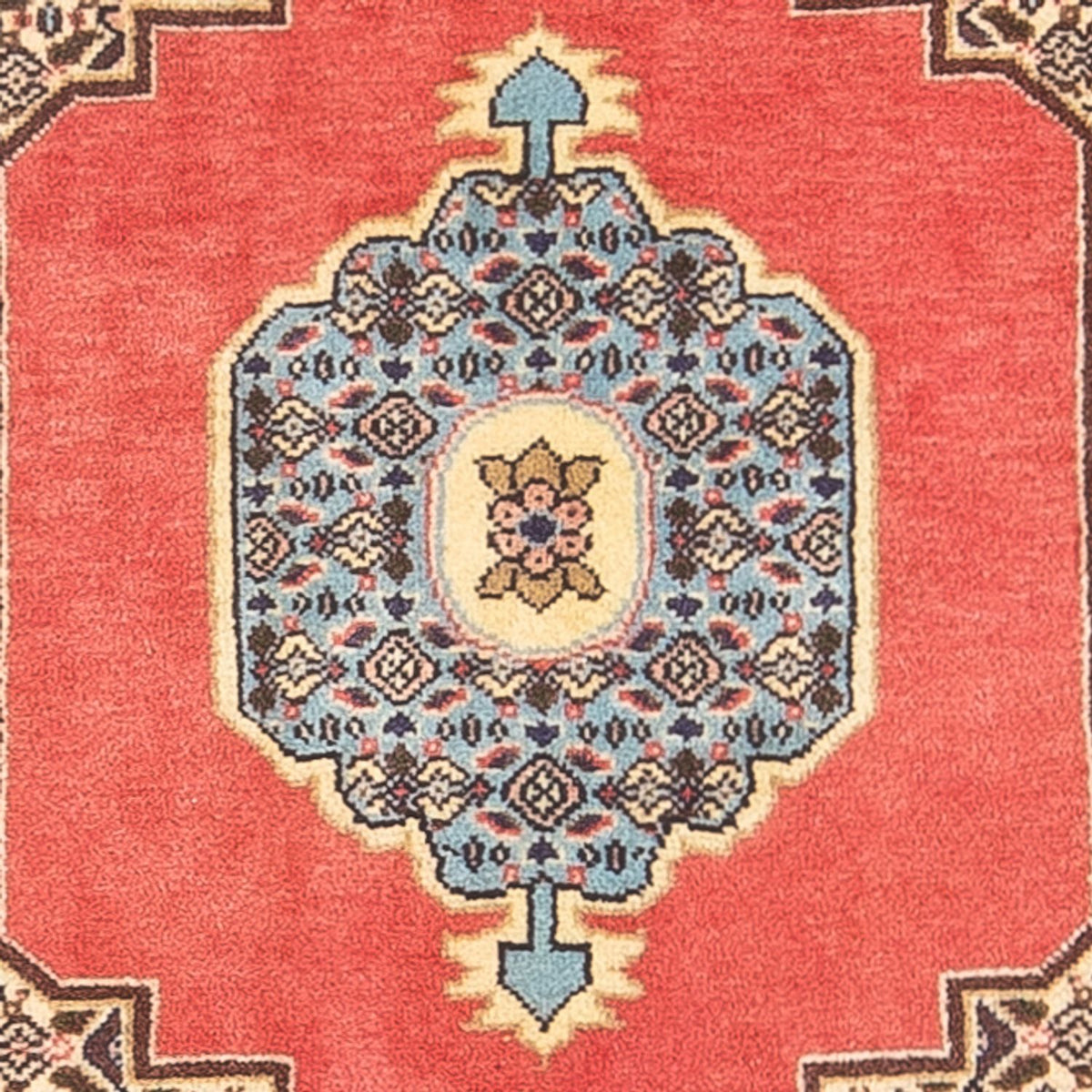 Perser Rug - Classic - 100 x 76 cm - red