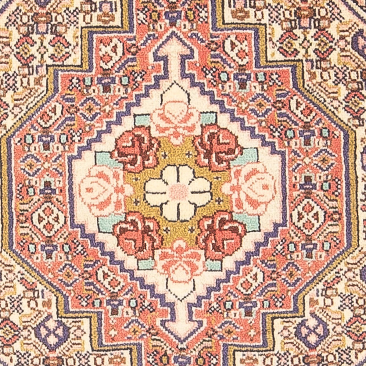 Perser Rug - Classic - 102 x 75 cm - light red