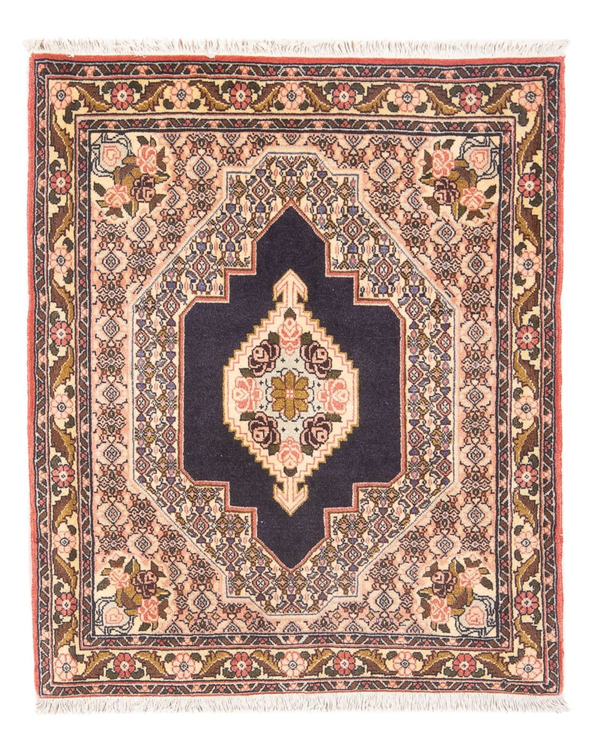 Perser Rug - Classic - 100 x 75 cm - dark blue