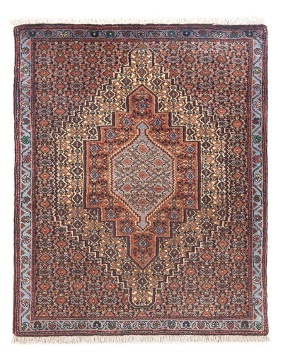 Senneh Rug 74x105cm - Persian Rugs - dark blue