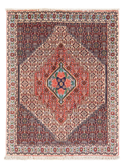 Senneh Rug 75x105cm - Persian Rugs - dark blue