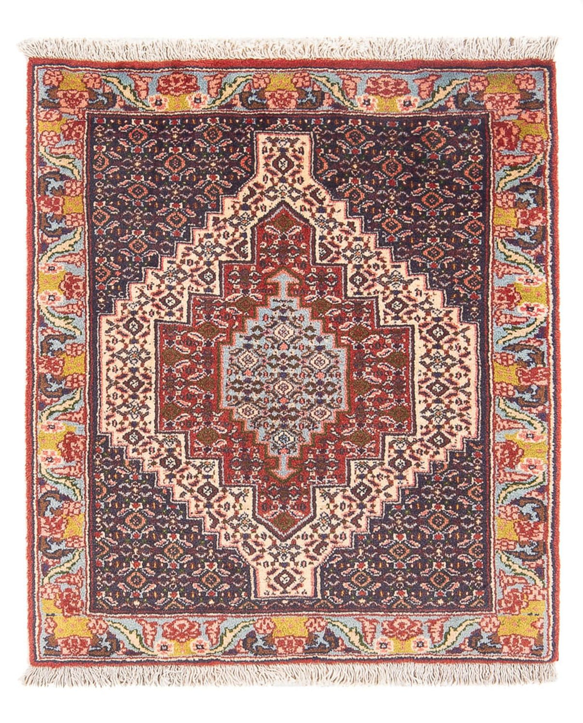 Perser Rug - Classic - 96 x 76 cm - dark blue