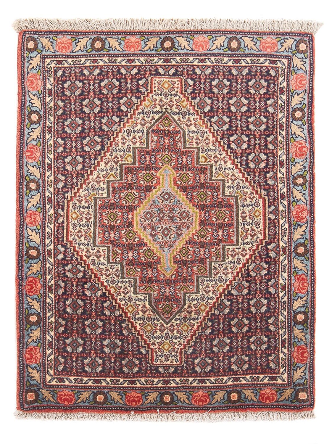 Perser Rug - Classic - 106 x 76 cm - dark blue